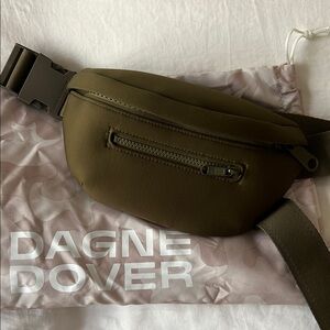 Dagne Dover Olive Belt Bag